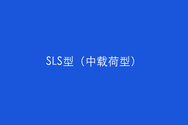 SLS型（中载荷型）