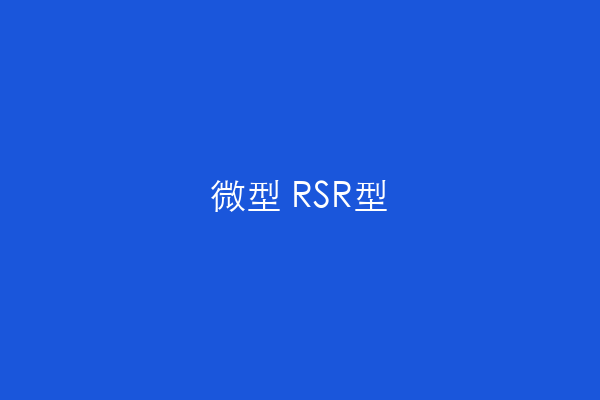 微型 RSR型